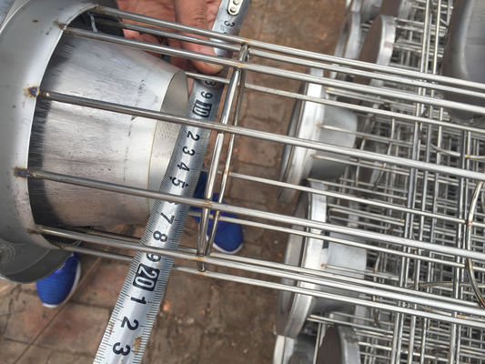 Profesyonel toz toplayıcı torba Venturi tüpü ile destekleyici kafesler