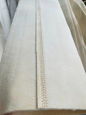 Yüksek sıcaklıklı PPS Filtre Çuvalları / Felt Toz Toplayıcı Çuvalları - Sıvışmaya Karşı