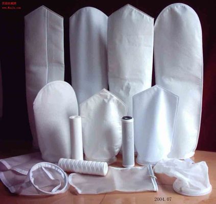 PE çoklu ipliklik ağı sıvı filtre poşeti reçine endüstrisi için dikiş ipliği yapımı