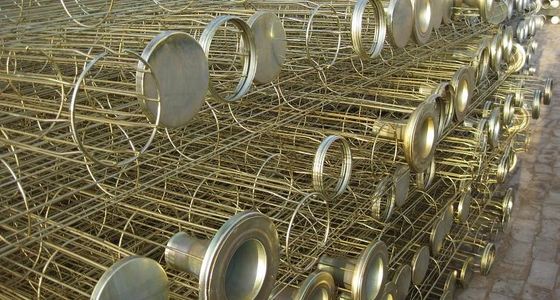 Toz Toplama Filtre Çantası Kafes Organik Silikon Galvanizli Paslanmaz Çelik Karbon Çelik