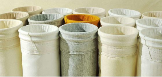 Filtreleme ekipmanları için nonwoven felt polyester anti-statik filtre poşeti 550GSM