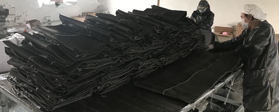 Toz temizleme cam lif çanta filtre torbaları 630GSM yüksek sıcaklığa dayanıklı