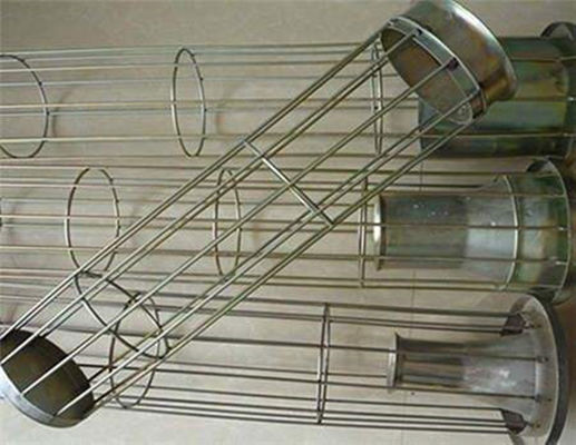 Toz Toplama Filtre Çantası Kafes Organik Silikon Galvanizli Paslanmaz Çelik Karbon Çelik