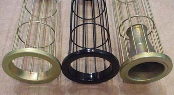 Galvanizli Çelik Filtre Çantası Kafes Hava Toz Toplayıcısı için Yumuşak Yüzey