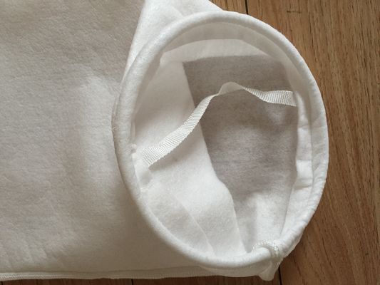 PE çoklu ipliklik ağı sıvı filtre poşeti reçine endüstrisi için dikiş ipliği yapımı