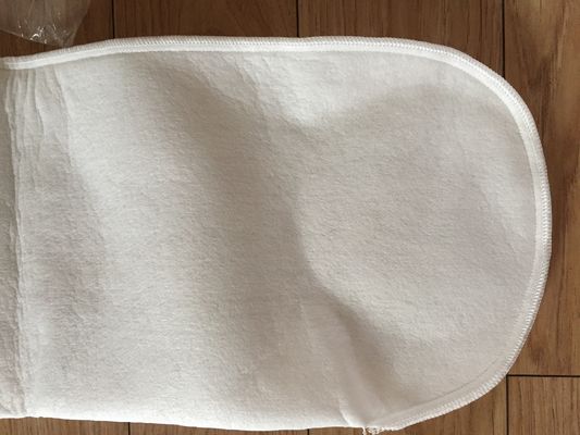 PE çoklu ipliklik ağı sıvı filtre poşeti reçine endüstrisi için dikiş ipliği yapımı