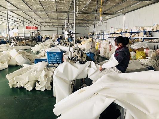 Çimento Fabrikası için Polyester Filtre Torbası