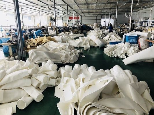 550 gramlık Arsilik Filtre Çantası Çimento Fabrikası için Yüksek Alkali Dayanıklı