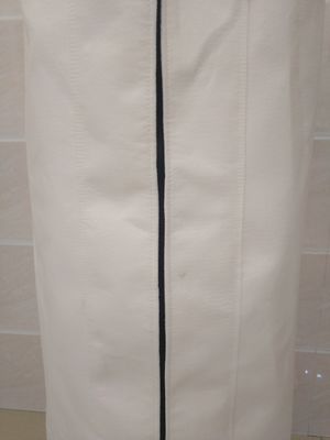 Beyaz 0.1~2500um Polyester sıvı filtresi çantası fermuarlı özel yapımı