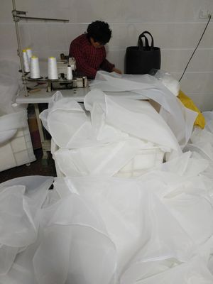 Beyaz Mikron Filtre Torbası / Endüstri PP PE Sıvı Filtre Torbası