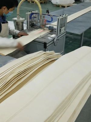 Toz toplayıcı elektrik santrali 500GSM Asit ve alkali direnci PPS Filtre poşeti