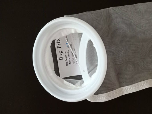 Asılı Döngü Dikiş Naylon 60 Mikron Plastik Halkalı Örgü Filtre Torbaları