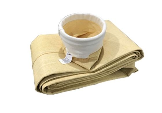 Çimento Fabrikası Dokunulmamış İğne Filti Nomex Aramid Toz Toplayıcı Filtre Çantası