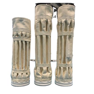 Pleated Nomex Toz Toplayıcı Filtre Çantası Anti Abrasion