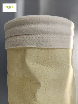 Anti alkali hava filtresi çantası akrilik Nomex cam lif kalenderleme