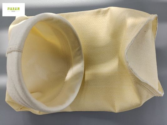Endüstriyel toz için akrilik poliester Nomex iğne filtri filtri poşeti 550GSM