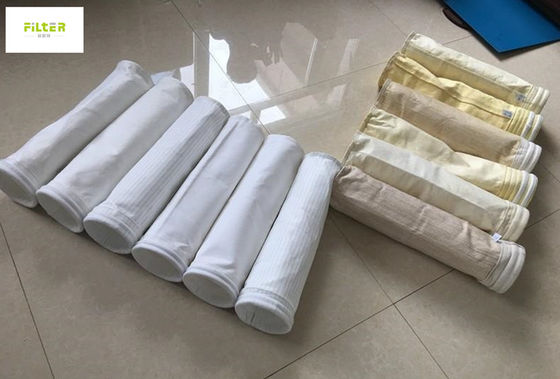 Non Woven Polyester Needle Punched Felt Filter Bag For Dust Collector