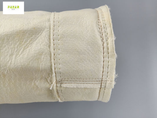 750GSM Cam Fiber Filtre Çantası PTFE Membranı Çimento Fabrikası Çelik Fabrikası