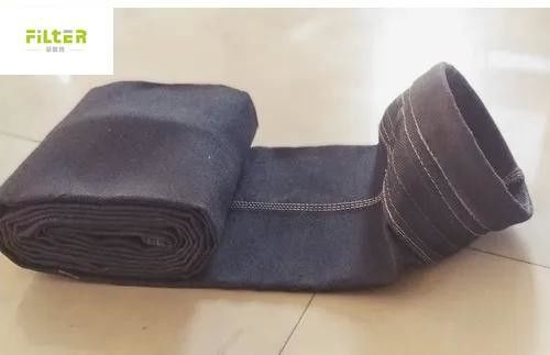 Cam Fiber İğne Yüksek Sıcaklık Filtre Çantası Alkali Direnci