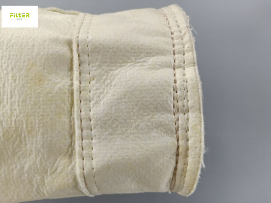 Toz Filtre Çantası Yüksek Sıcaklıklı Cam Elyafı Nomex PTFE İğne Filtresi