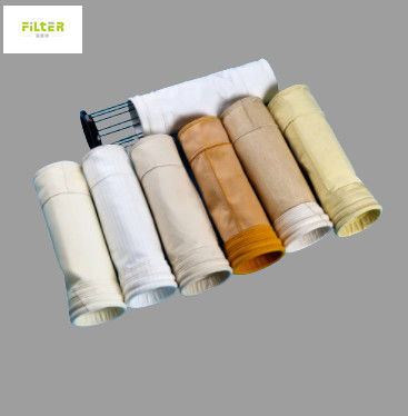 Nomex Polyester P84 toz toplayıcı filtre torbaları Anti Abrasion 550GSM