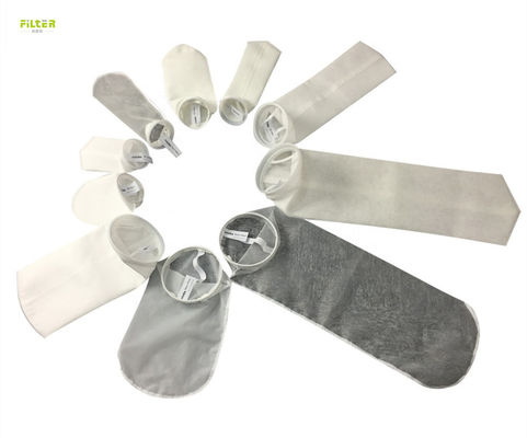 Plastik veya SS304 halka ile naylon PE sıvı filtre çantası