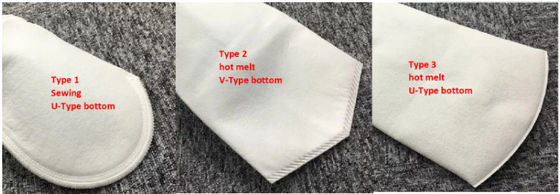 100 Mikronluk PP sıvı filtre çorapları