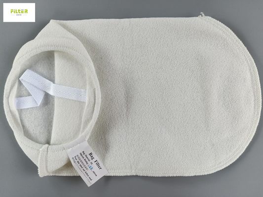 Çelik halka ile 100 Mikron PP Mesh Sıvı Su Filtrasyon Çantası